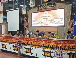 Sidang Paripurna DPRD Metro Tetapkan Bambang-Rafieq Sebagai Wali Kota dan Wakil Wali Kota Terpilih