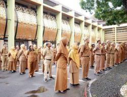 Rafieq Adi Pradana Pimpin Apel Perdana: “Pemerintahan Sukses Butuh Sinergi”
